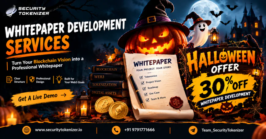 Why Are Professional Whitepaper Development Gaining Importance as Tokenization Expands in 2026? This Halloween