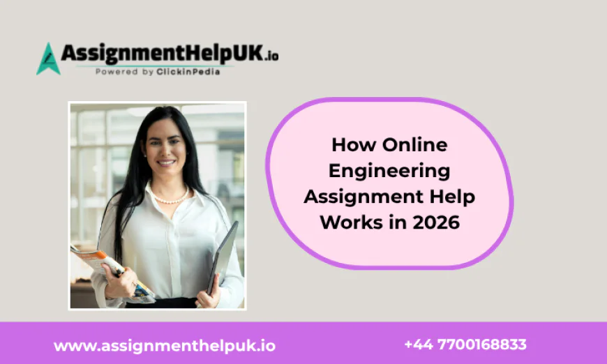 How Online Engineering Assignment Help Works in 2026
