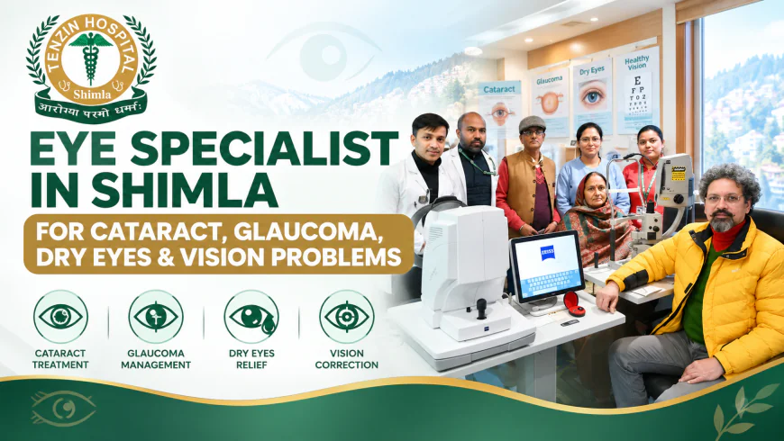 Eye Specialist in Shimla for Cataract, Glaucoma, Dry Eyes & Vision Problems