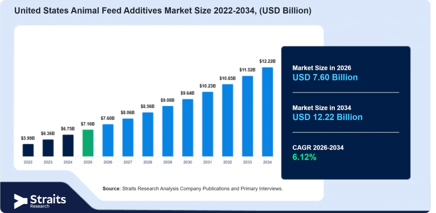 United States Animal Feed Additives Market: Key Drivers, Challenges and Opportunities