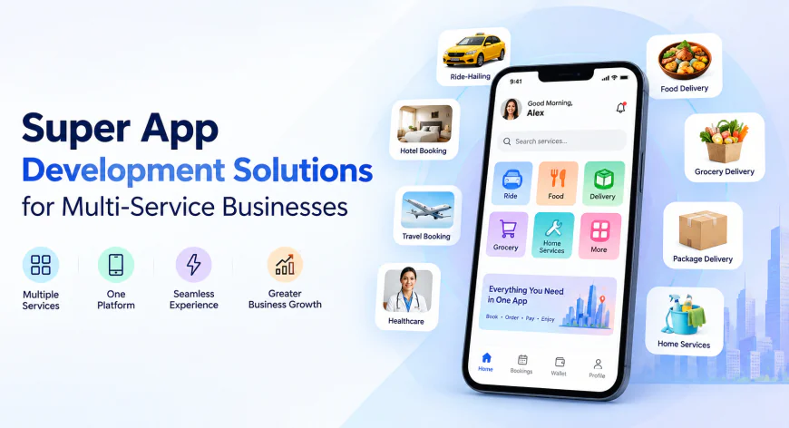 Super App Development Solutions for Multi-Service Businesses