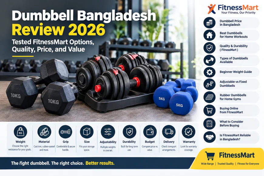 Dumbbell Bangladesh Review 2026: Tested FitnessMart Options, Quality, Price, and Value