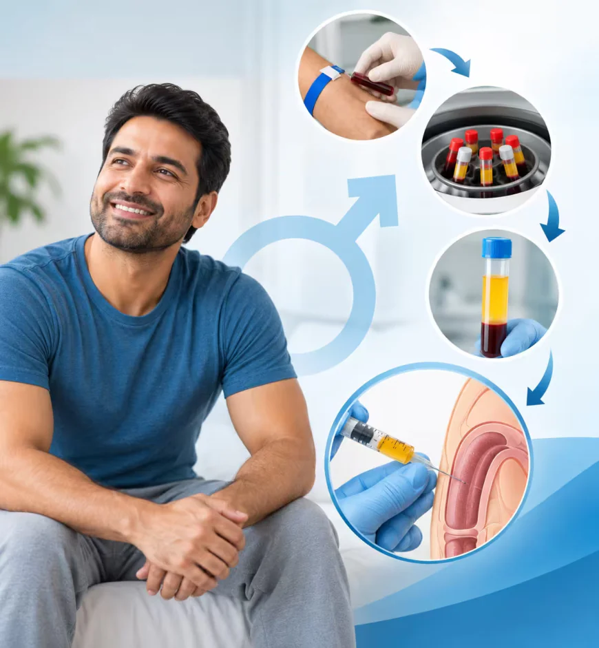 PRP Therapy for Erectile Dysfunction in Lucknow: Procedure, Benefits and Considerations
