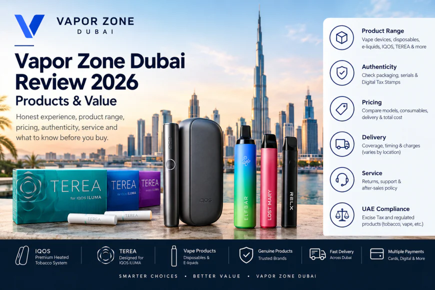 Vapor Zone Dubai 2026 Review: Honest Experience, Product Range, and Buying Value