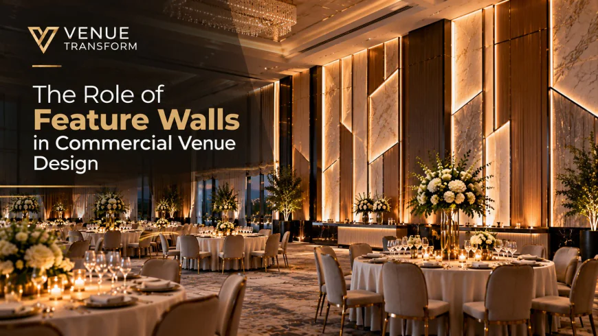 The Role of Feature Walls in Commercial Venue Design