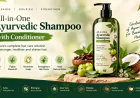 Herbal Shampoo with Amla Bhringraj and Aloe Vera for Hair Care