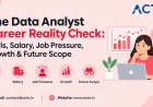 Data Analyst Career Path: What to Expect From Skills and Salary to Job Pressure and Future Scope