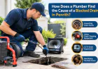 How Does a Plumber Find the Cause of a Blocked Drain in Penrith?