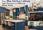 How Blue Kitchen Cabinets Add Character to Different Home Styles