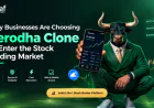 Why Businesses Are Choosing Zerodha Clone to Enter the Stock Trading Market