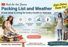 Vietnam Packing List and Weather by Month