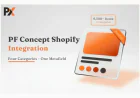 PF Concept Shopify Integration: 6,500 Items, 4 Worlds