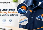 Left Chest Logo Digitizing Services: Clean Uniform Stitching