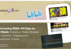 extracting Bilibili API data for social media analytics