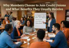 Why Members Choose to Join Credit Unions and What Benefits They Usually Receive