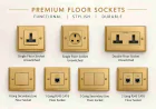Placing Floor Sockets in Interior Design: Key Points to Know