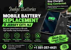 Mobile Battery Replacement Jersey City, NJ: New Battery Installed Wherever You Are Parked
