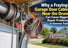 Why a Fraying Garage Door Cable Near the Drum Can Cause Bigger Repair Problems in Hanover Park