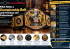 What Makes a Championship Belt Look Premium and Professional?