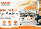 Vacuum Oil Filter Machine: Working Principle, Benefits & Industrial Applications