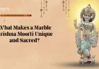 What Makes a Marble Krishna Moorti Unique and Sacred?