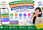 Treecampus Academy Expands Free Professional English Speaking Training Online