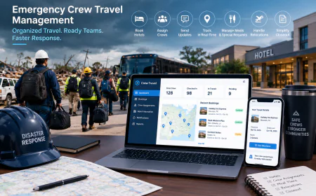 How Emergency Crew Travel Management Keeps Disaster Deployments Organized