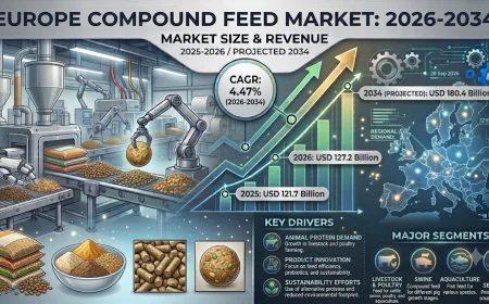 Europe Compound Feed Market: Why Insect Protein and Blockchain Are Rewriting the Rules of Animal Nutrition
