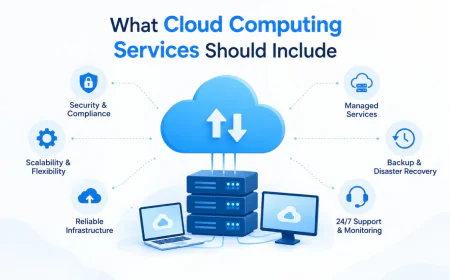 What Cloud Computing Services Should Include