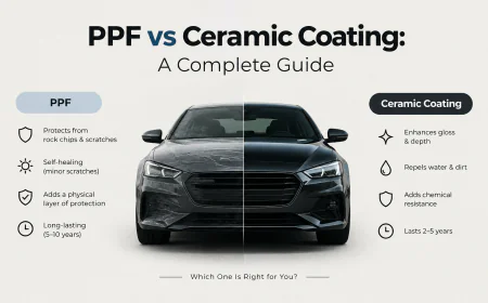 PPF vs Ceramic Coating: A Complete Guide