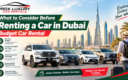 What to Consider Before Renting a Car in Dubai | Budget Car Rental