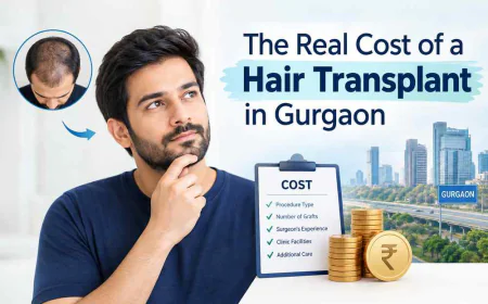 The Real Cost of a Hair Transplant in Gurgaon: What Clinics Won't Tell You