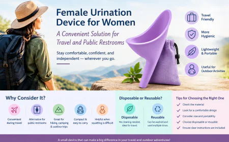 Female Urinal Carrying Case: A Convenient Way to Store Your Travel Essential