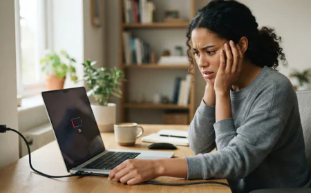 What Should You Do If Your Laptop Suddenly Stops Charging?
