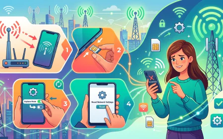 How to Fix a Smartphone That Keeps Losing Its Network Connection