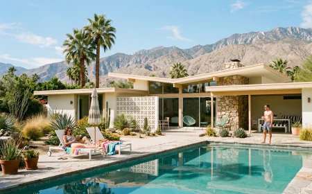 Discover the Charm of a Palm Springs Vacation House