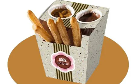 Custom Churros Boxes for Sweet Shop Snacks