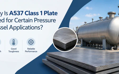 Why Is A537 Class 1 Plate Used for Certain Pressure Vessel Applications?