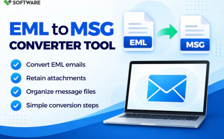 How an EML to MSG Converter Helps Organize Outlook Emails