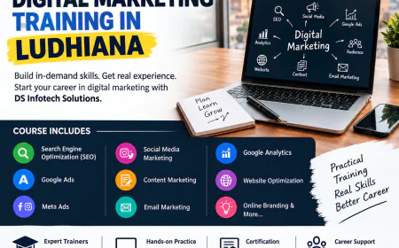 Digital Marketing Training in Ludhiana - DSInfotechSolutions