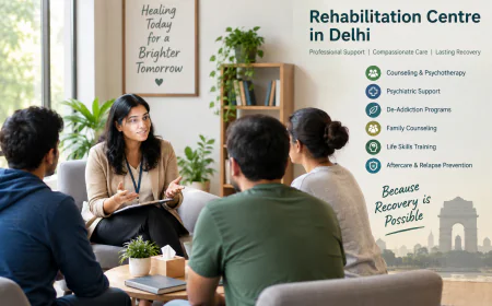 Rehabilitation Centre in Delhi: A Guide to Recovery and Support