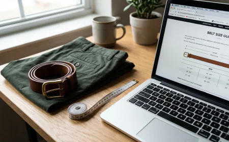 What You Should Know Before Buying a Belt Online