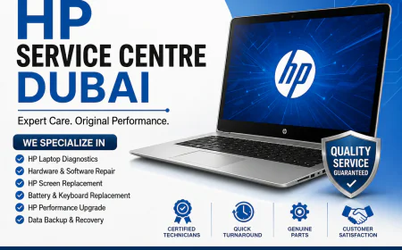 HP Service Center Dubai: Reliable Laptop Repair Solutions for HP Laptops