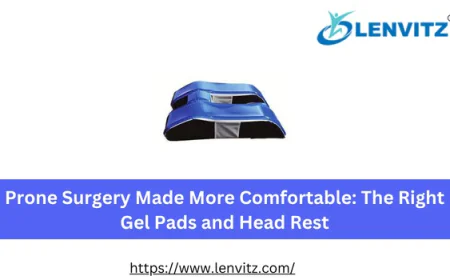 Prone Surgery Made More Comfortable: The Right Gel Pads and Head Rest