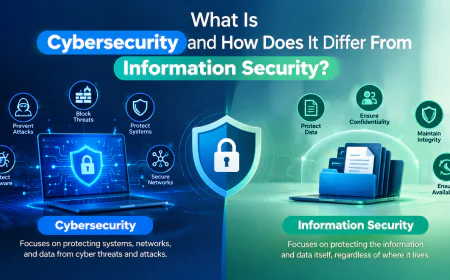What Is Cybersecurity and How Does It Differ From Information Security?