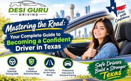 Mastering the Road: Your Complete Guide to Becoming a Confident Driver in Texas