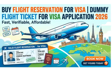 Flight Reservation for Visa: A Smart Travel Solution