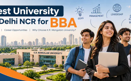 Best University in Delhi NCR for BBA Course