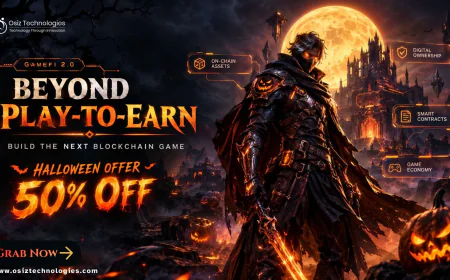 Halloween Meets GameFi 2.0: Building Gameplay-First Experiences with a Blockchain Game Development Company