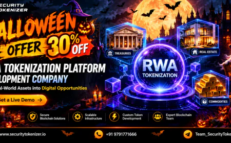Why Are Businesses Turning to RWA Tokenization Platforms for the Next Digital Opportunity? Explore With Halloween 30% OFF �
